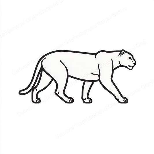 Panther Vector Graphic preview