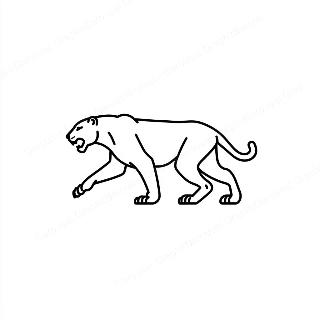 Panther Vector Graphic preview