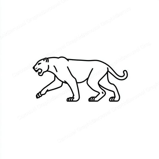 Panther Vector Graphic preview
