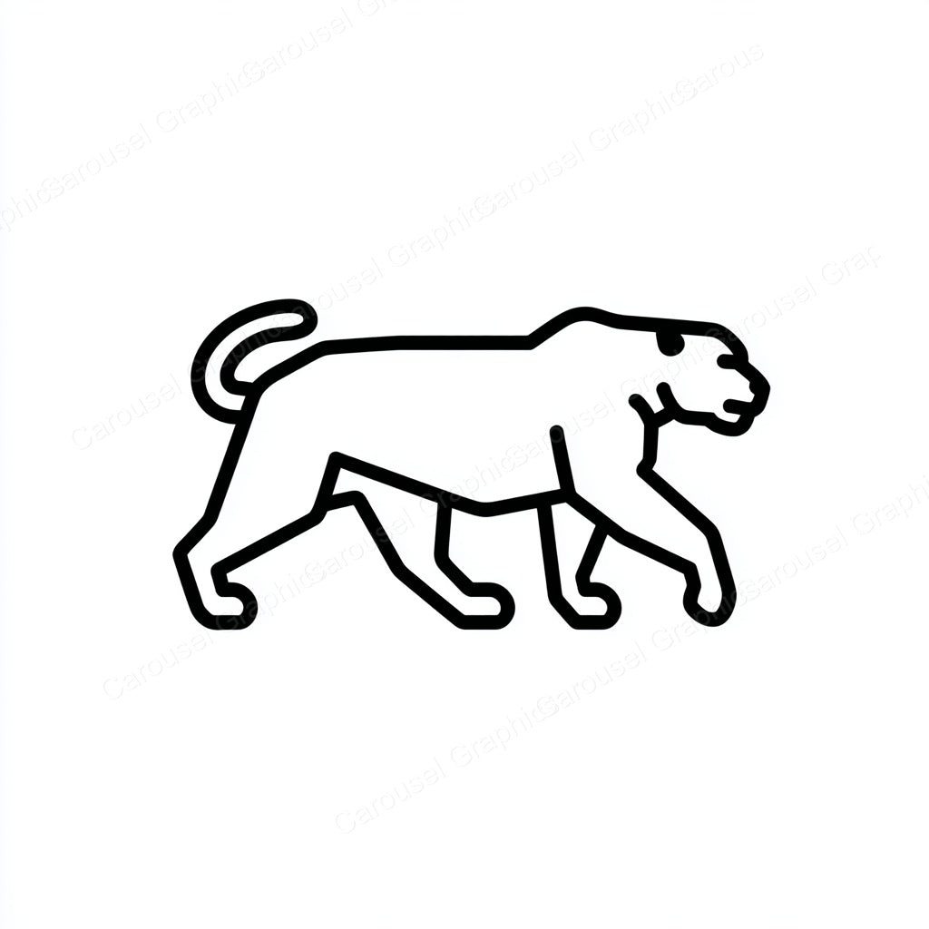 Panther Vector Graphic preview