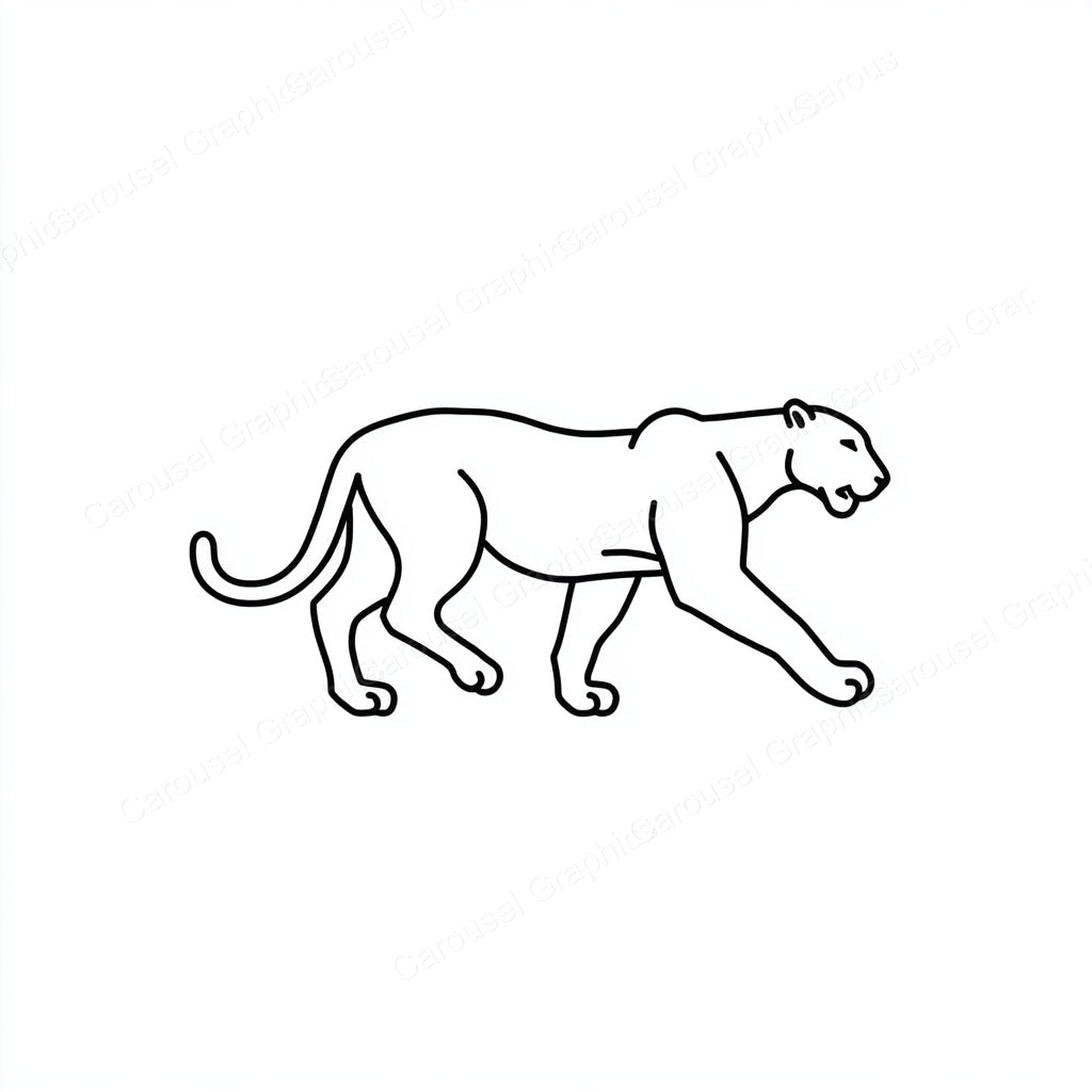 Panther Vector Graphic preview