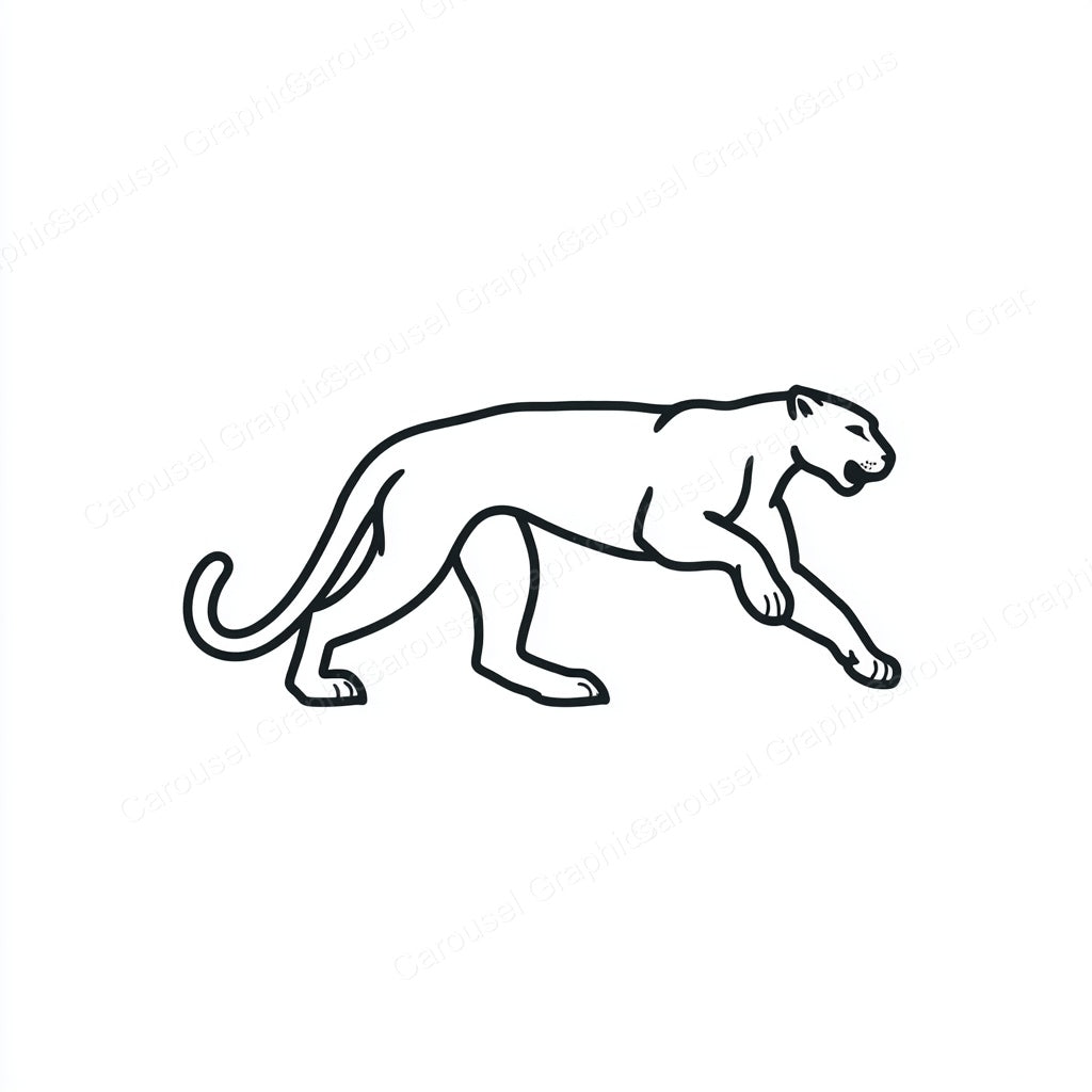 Panther Vector Graphic preview