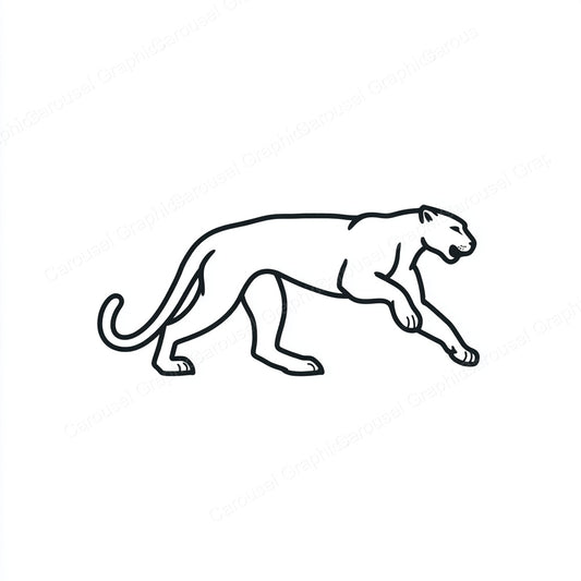 Panther Vector Graphic preview