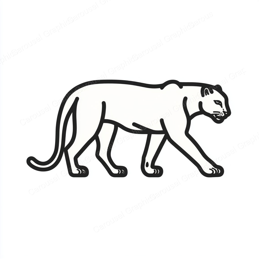 Panther Vector Graphic preview