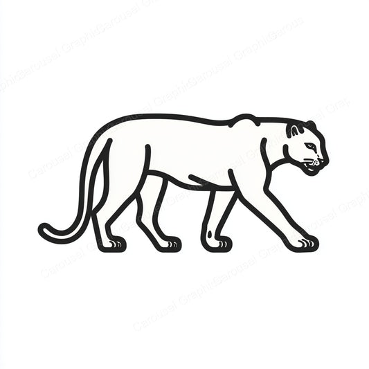 Panther Vector Graphic preview
