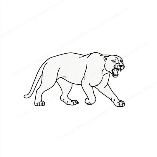 Panther Vector Graphic preview