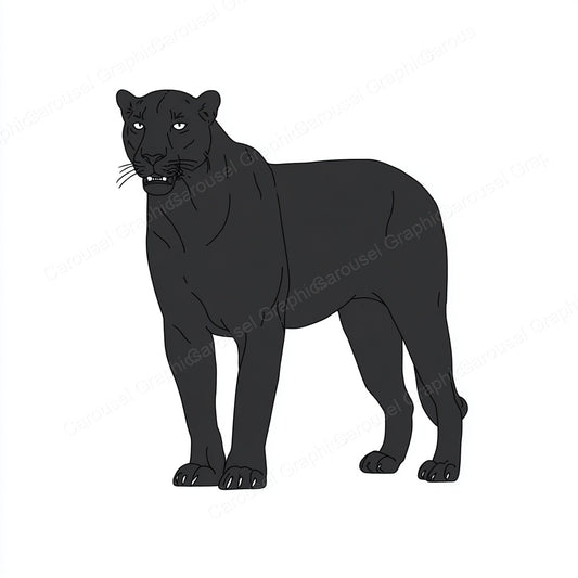 Panther Vector Graphic preview