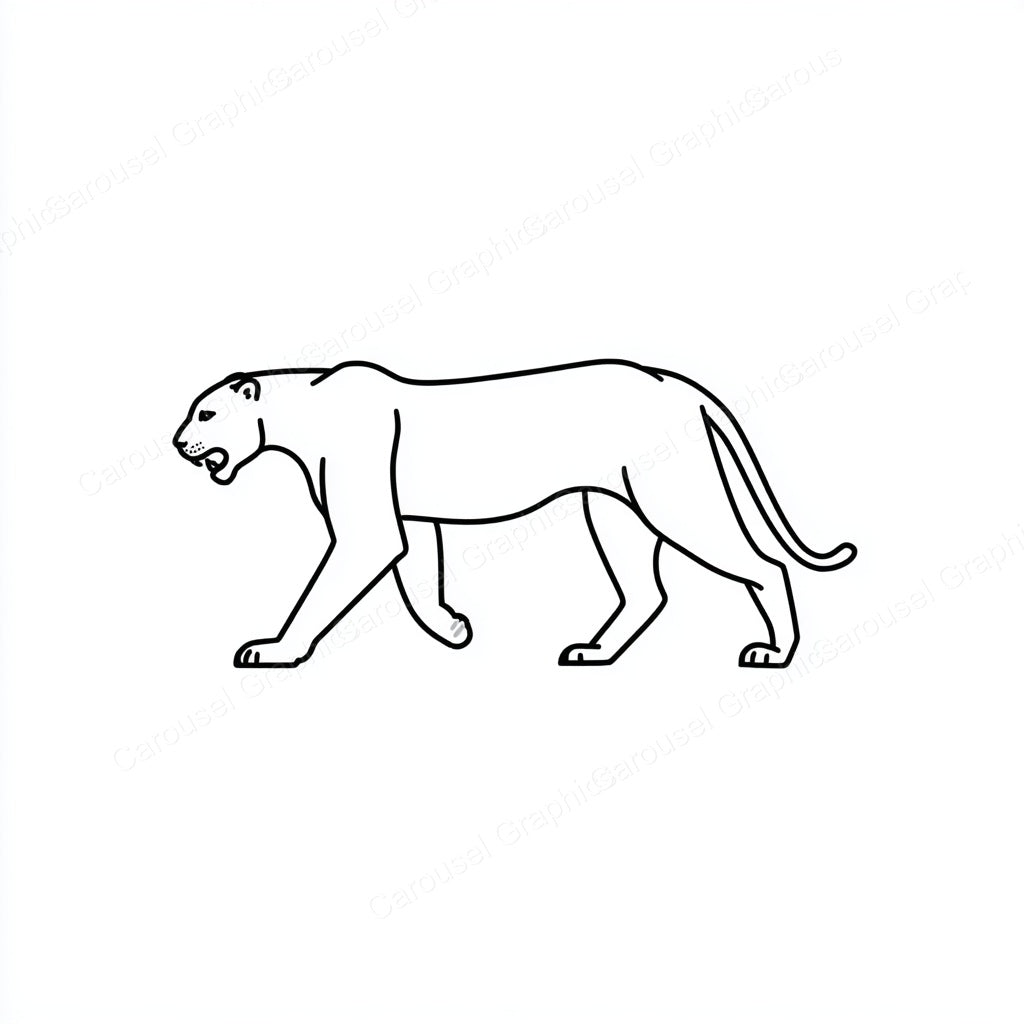 Panther Vector Graphic preview