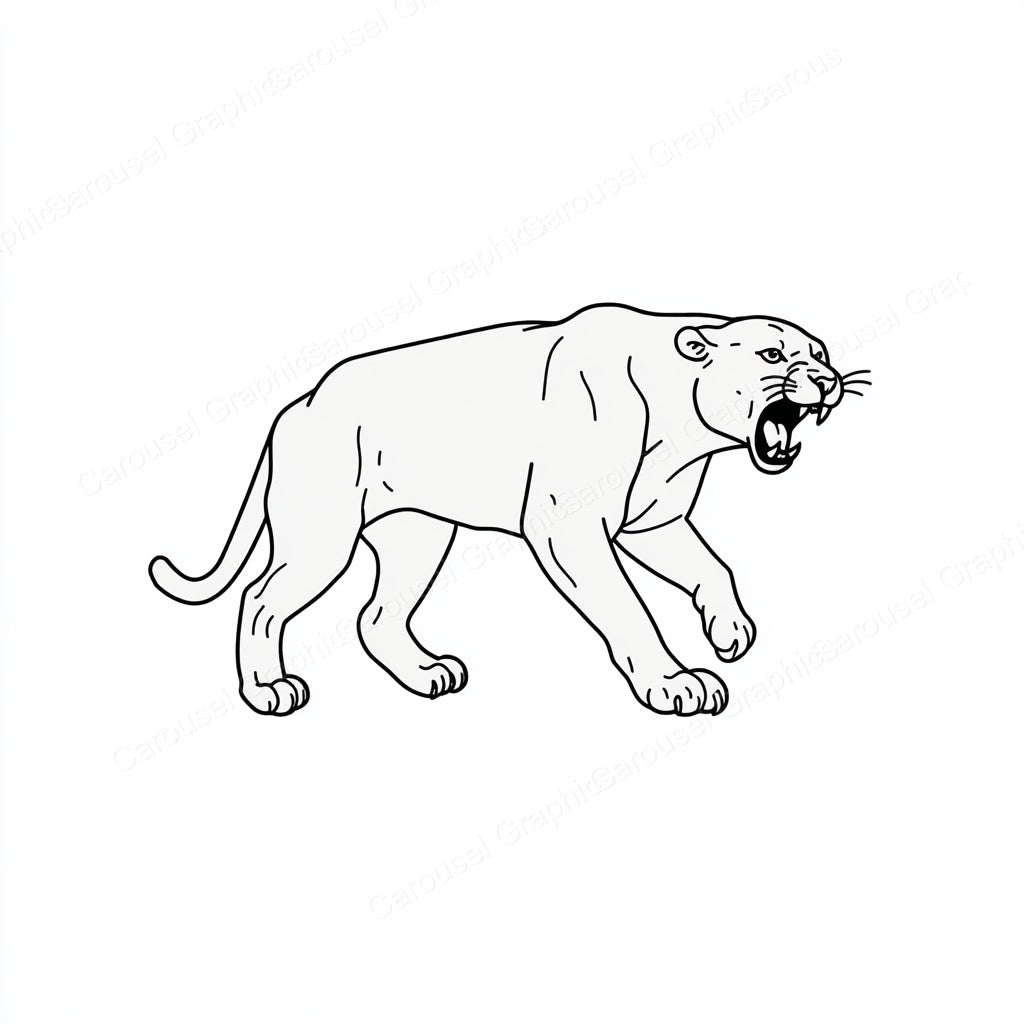 Panther Vector Graphic preview