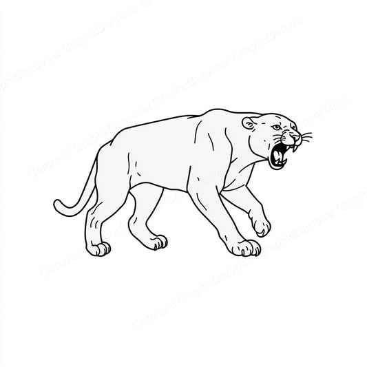 Panther Vector Graphic preview