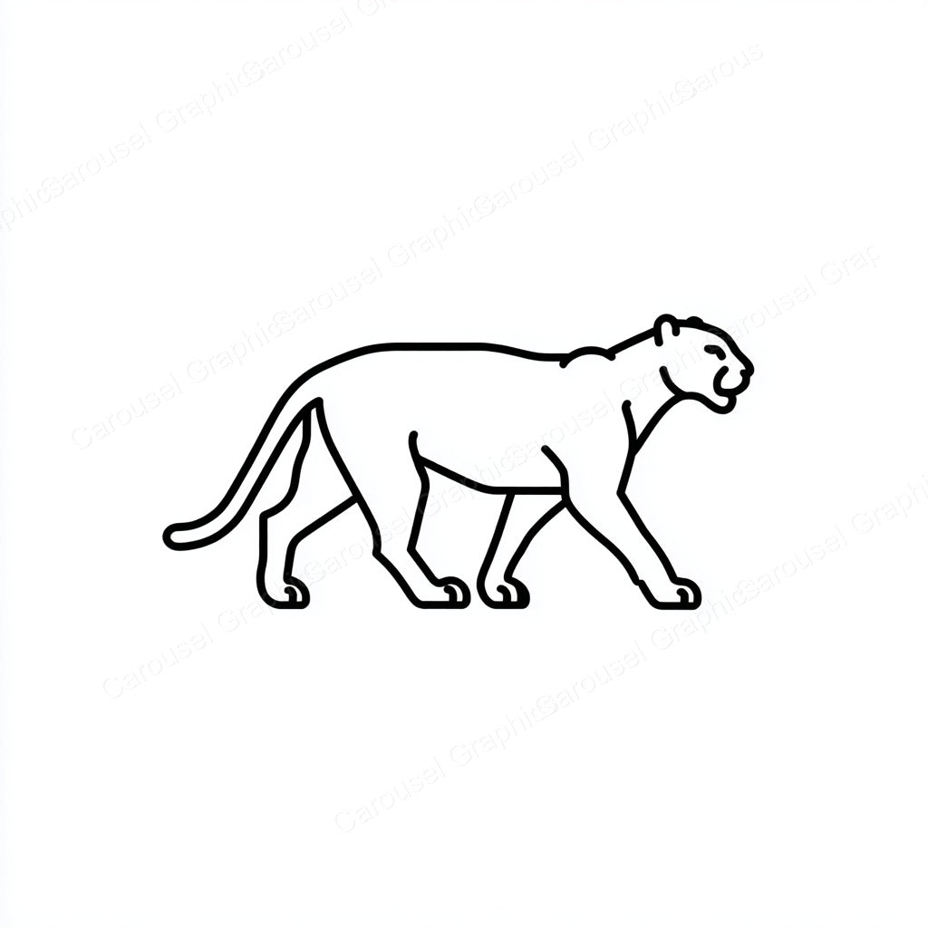 Panther Vector Graphic preview