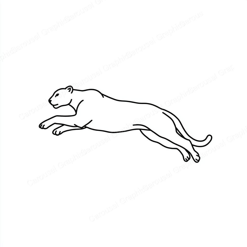 Panther Vector Graphic preview