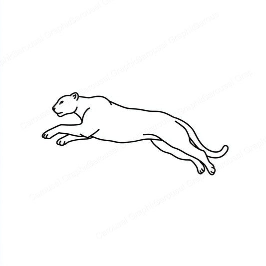 Panther Vector Graphic preview