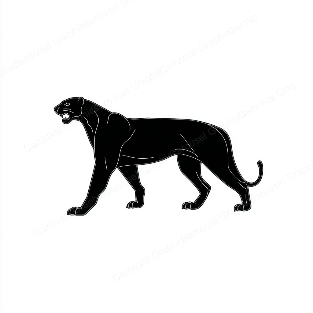 Panther Vector Graphic preview