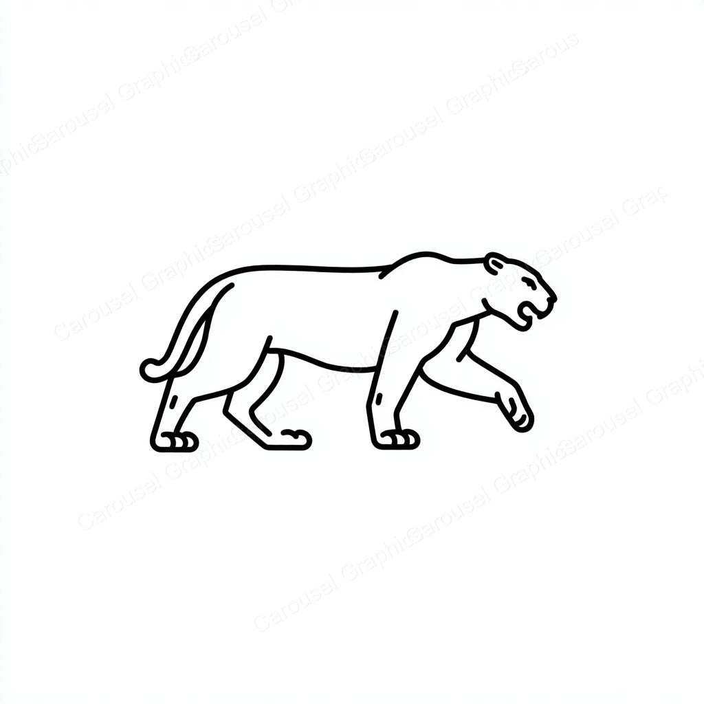 Panther Vector Graphic preview