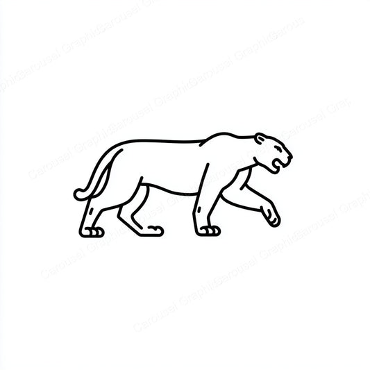 Panther Vector Graphic preview