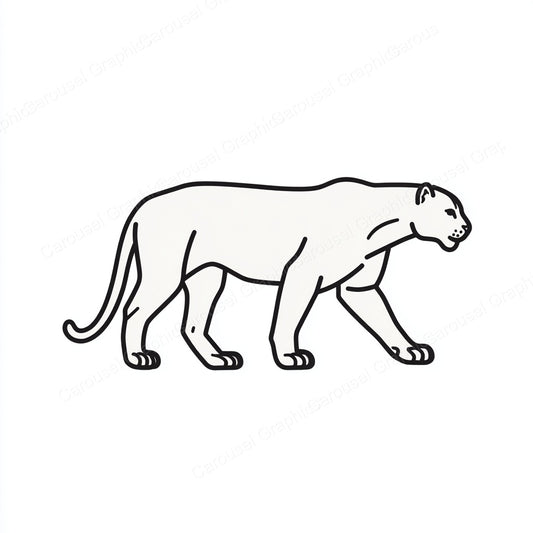 Panther Vector Graphic preview