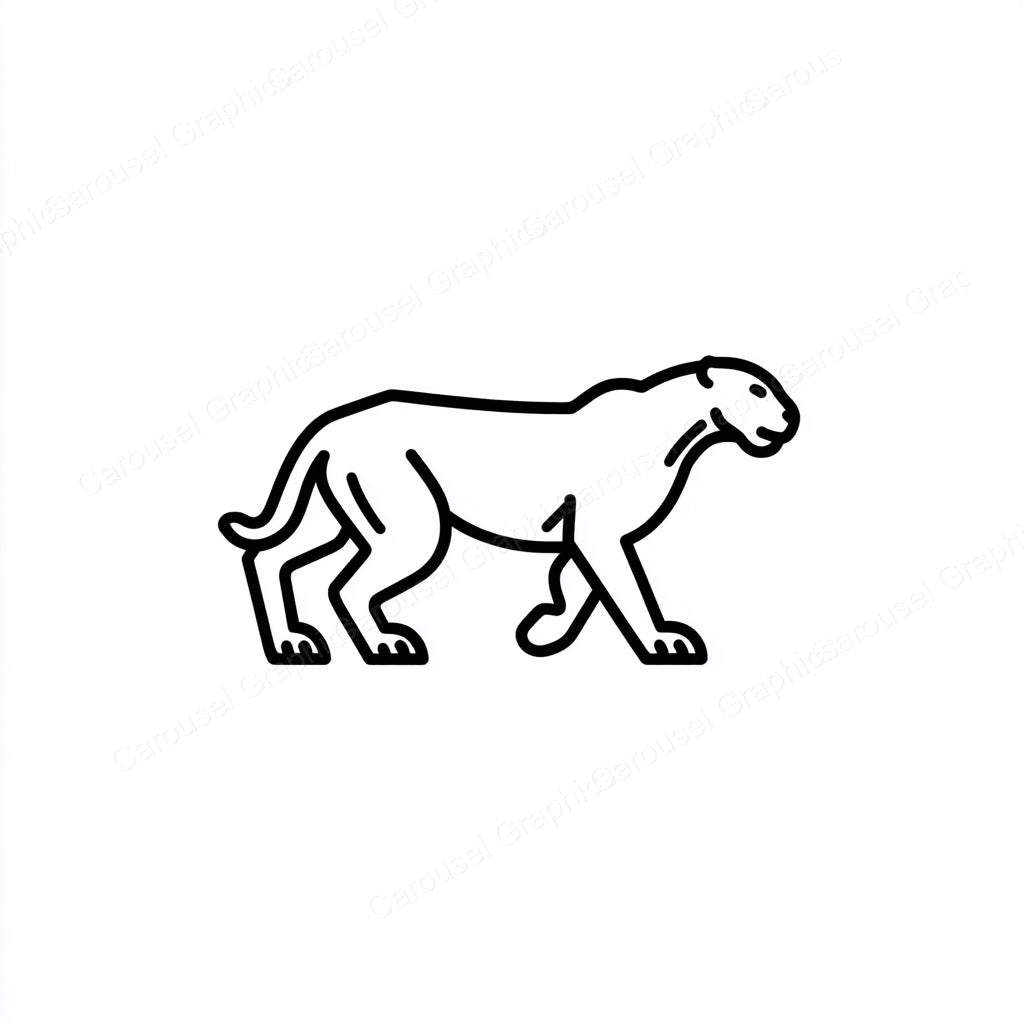 Panther Vector Graphic preview