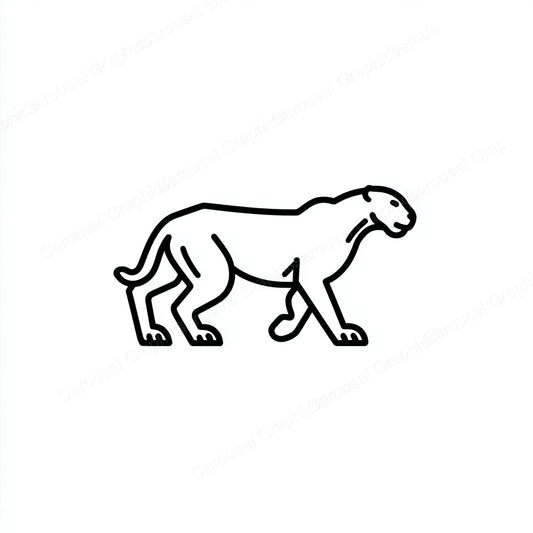 Panther Vector Graphic preview
