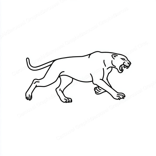 Panther Vector Graphic preview