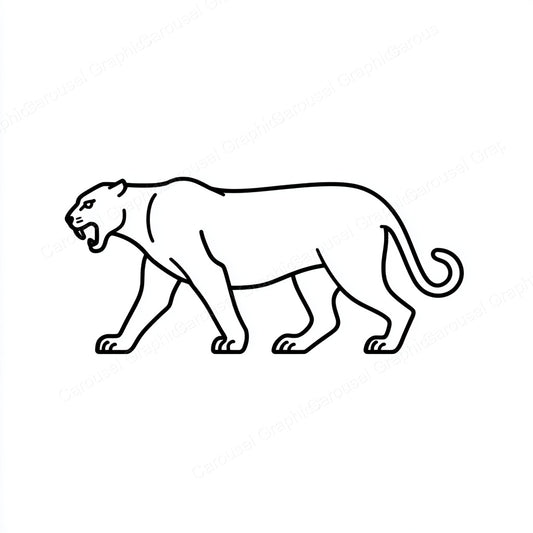 Panther Vector Graphic preview