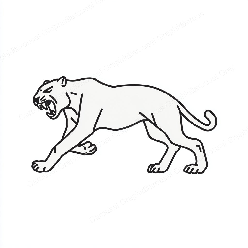 Panther Vector Graphic preview