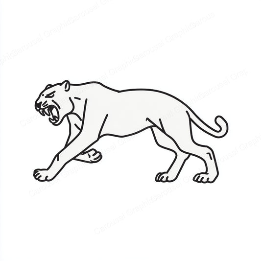 Panther Vector Graphic preview