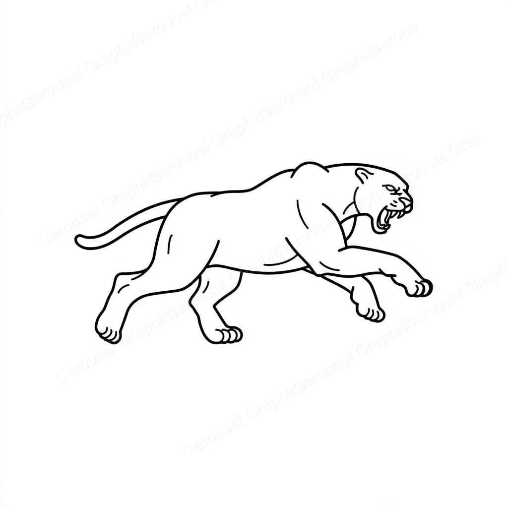 Panther Vector Graphic preview
