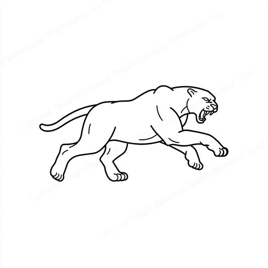 Panther Vector Graphic preview