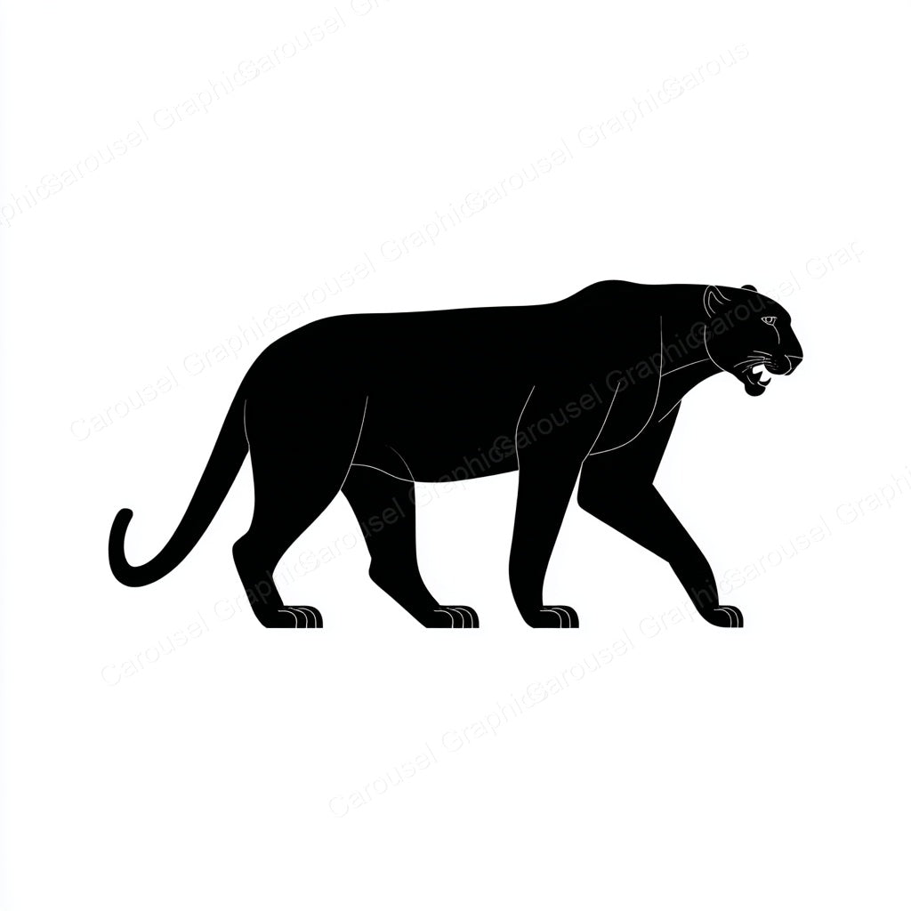 Panther Vector Graphic preview