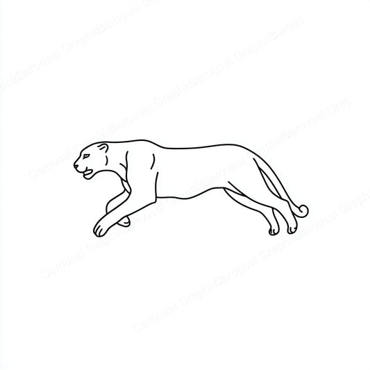 Panther Vector Graphic preview