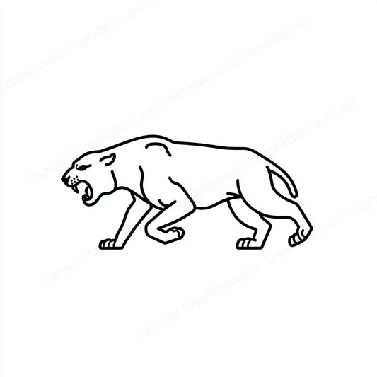 Panther Vector Graphic preview