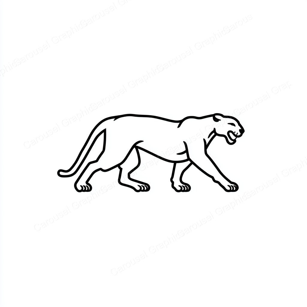 Panther Vector Graphic preview