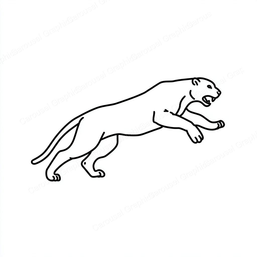 Panther Vector Graphic preview