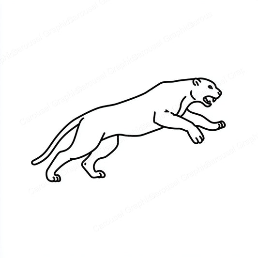 Panther Vector Graphic preview