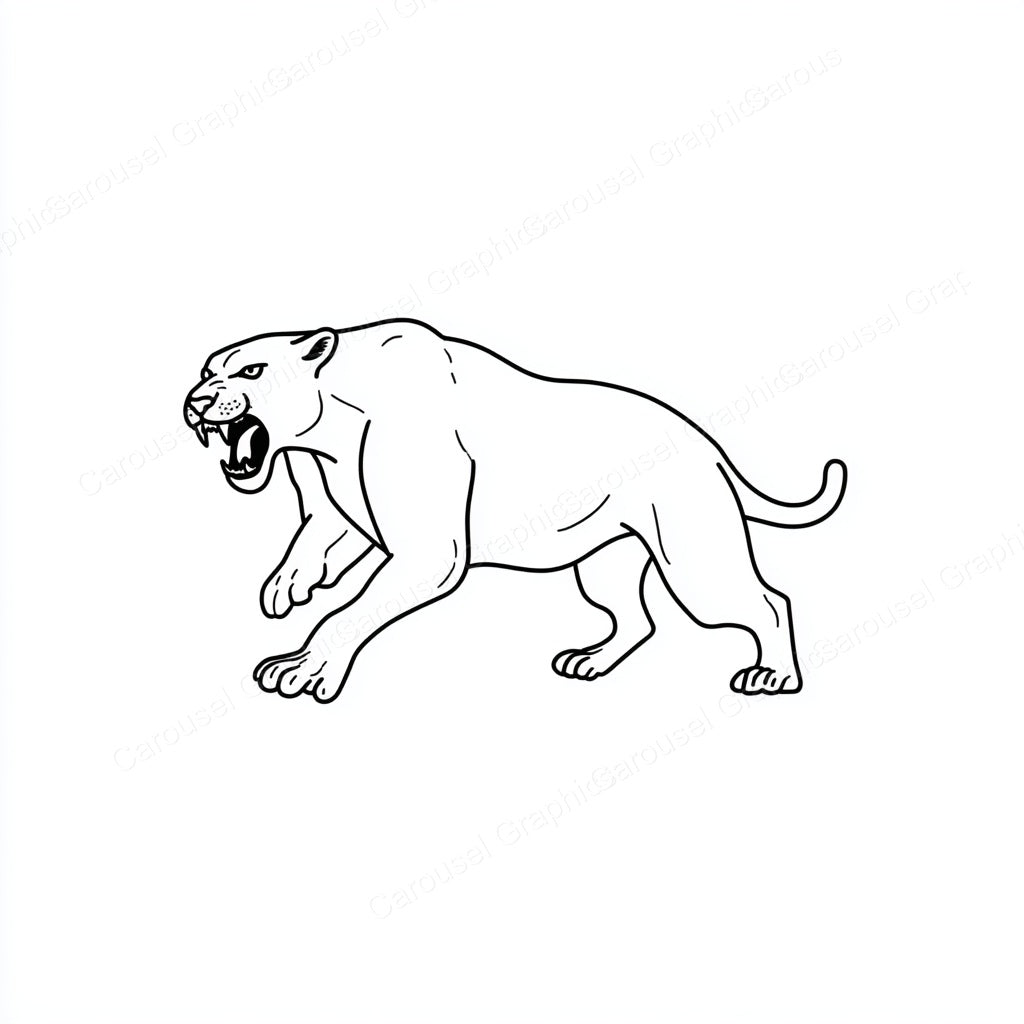 Panther Vector Graphic preview