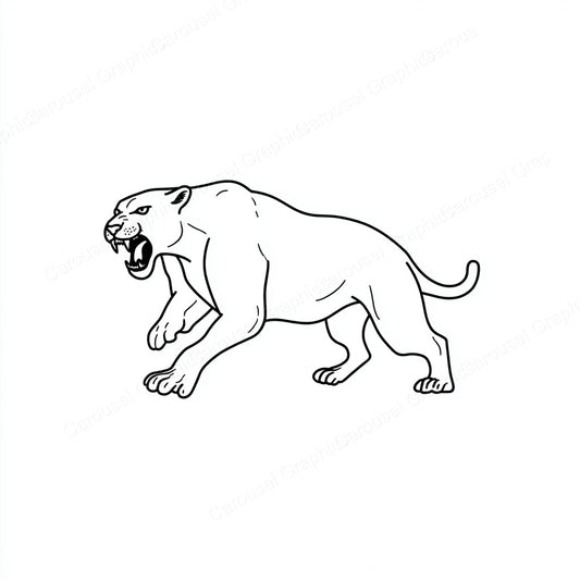 Panther Vector Graphic preview