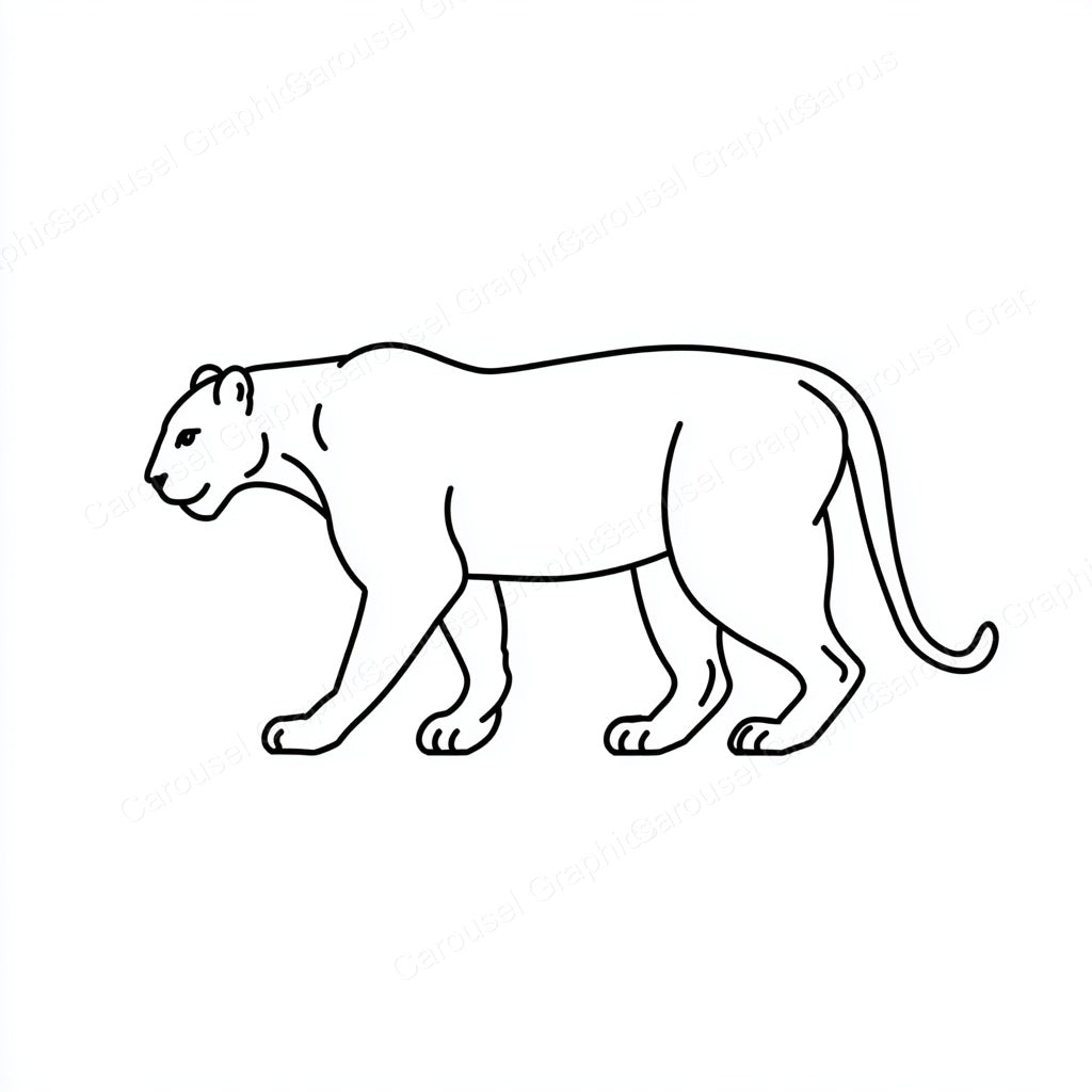 Panther Vector Graphic preview