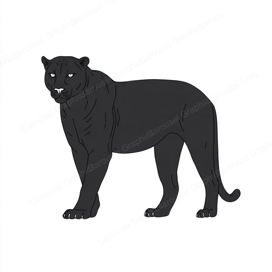 Panther Vector Graphic preview
