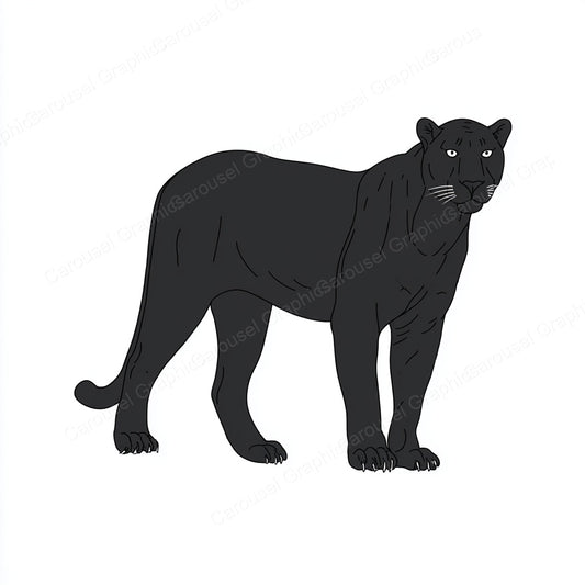 Panther Vector Graphic preview