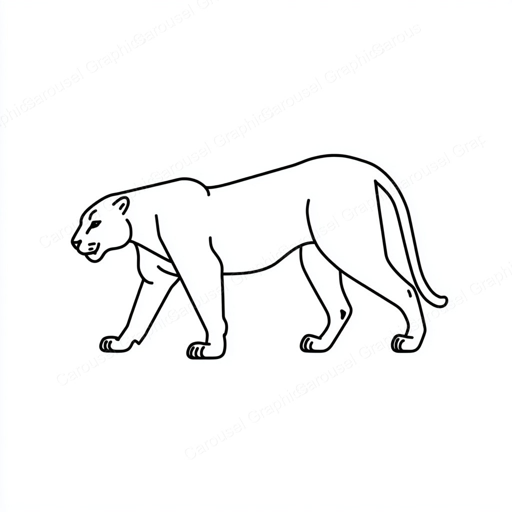 Panther Vector Graphic preview