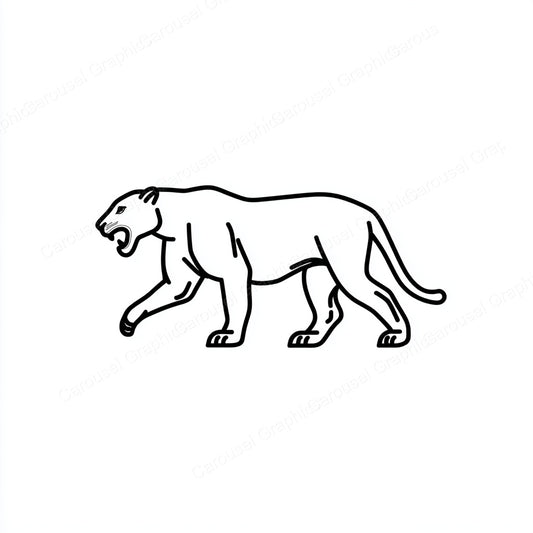 Panther Vector Graphic preview