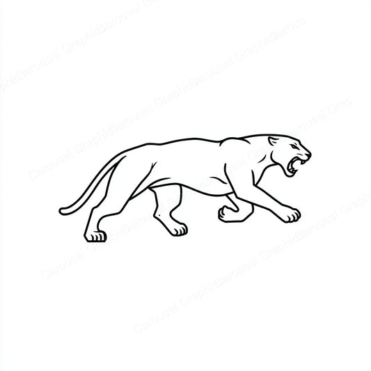 Panther Vector Graphic preview