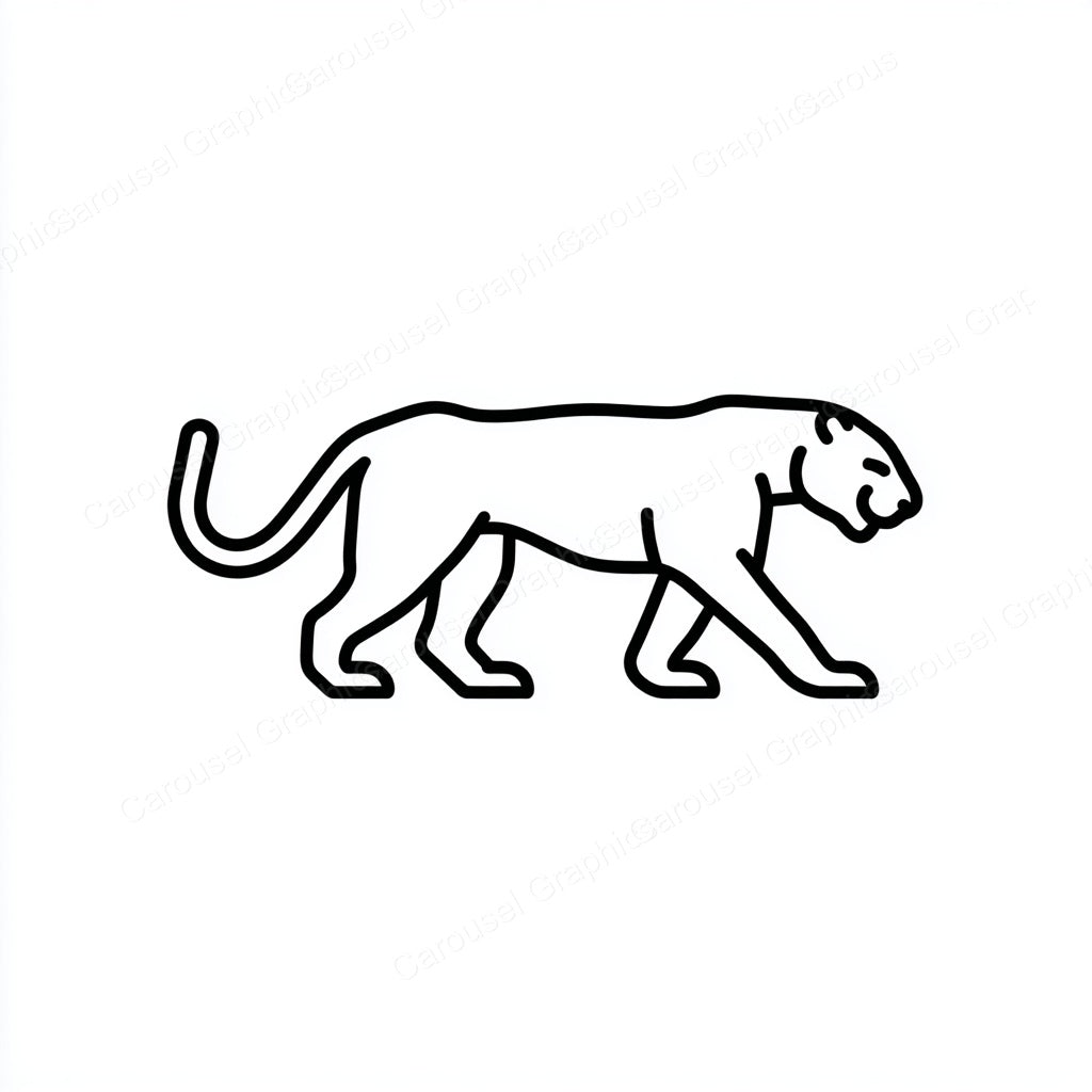 Panther Vector Graphic preview