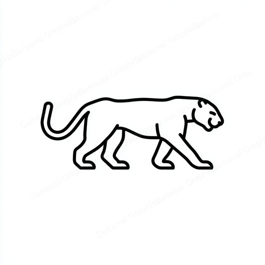 Panther Vector Graphic preview