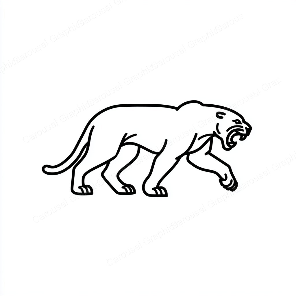 Panther Vector Graphic preview