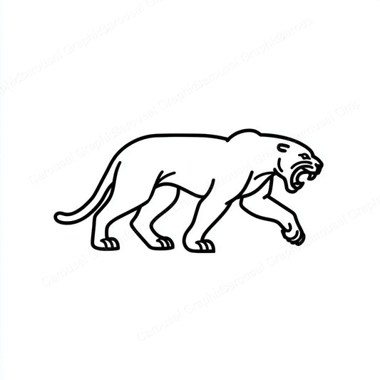 Panther Vector Graphic preview