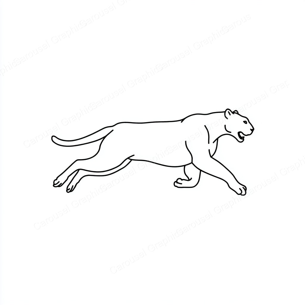 Panther Vector Graphic preview
