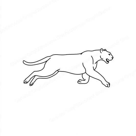 Panther Vector Graphic preview