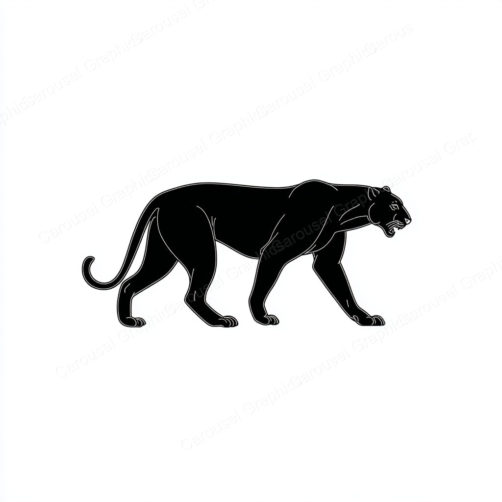 Panther Vector Graphic preview